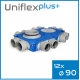 Uniflexplus+ kolektor 90 mm 12 vývodov TVG-12x90