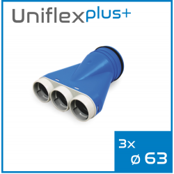 Uniflexplus+ telo anemostatu set 3x63 mm OS-63